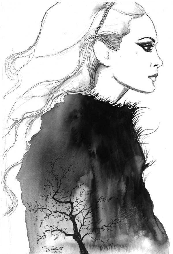 Fashion Illustrations by Jessica Durrant