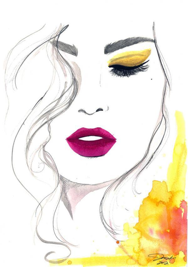 Fashion Illustrations by Jessica Durrant