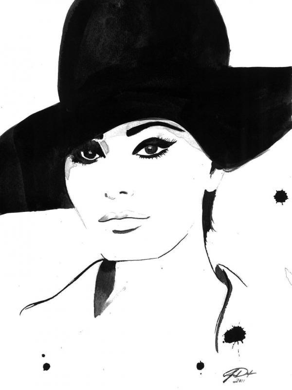 Fashion Illustrations by Jessica Durrant