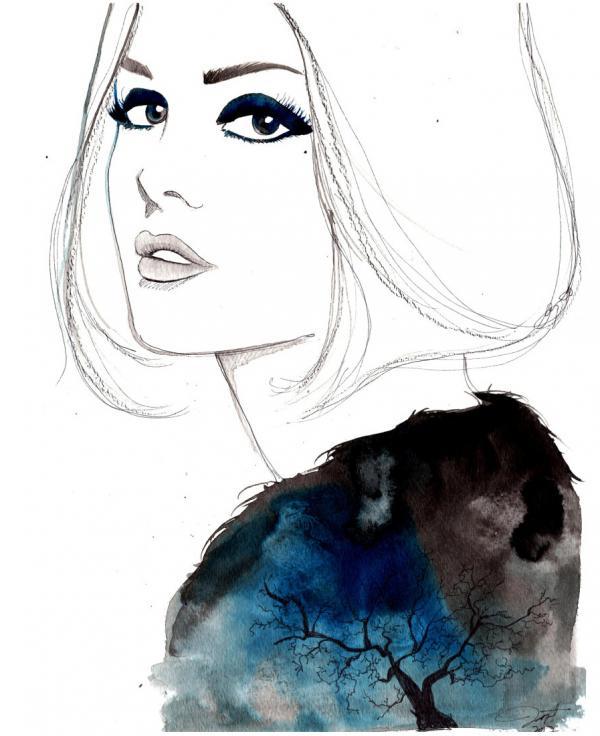 Fashion Illustrations by Jessica Durrant