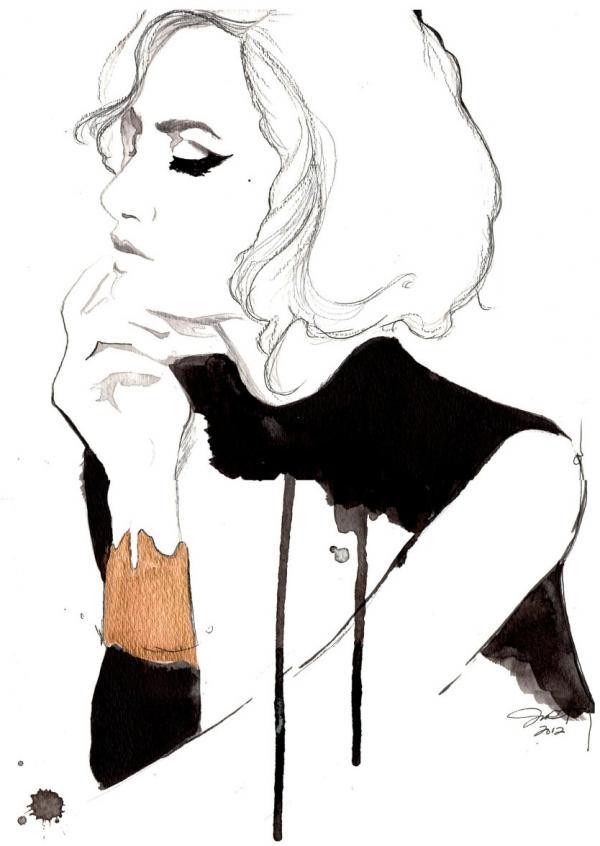Fashion Illustrations by Jessica Durrant