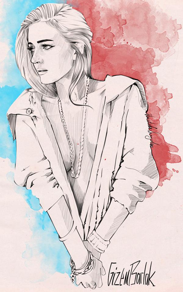 Fashion Illustrations by Mustafa Soydan