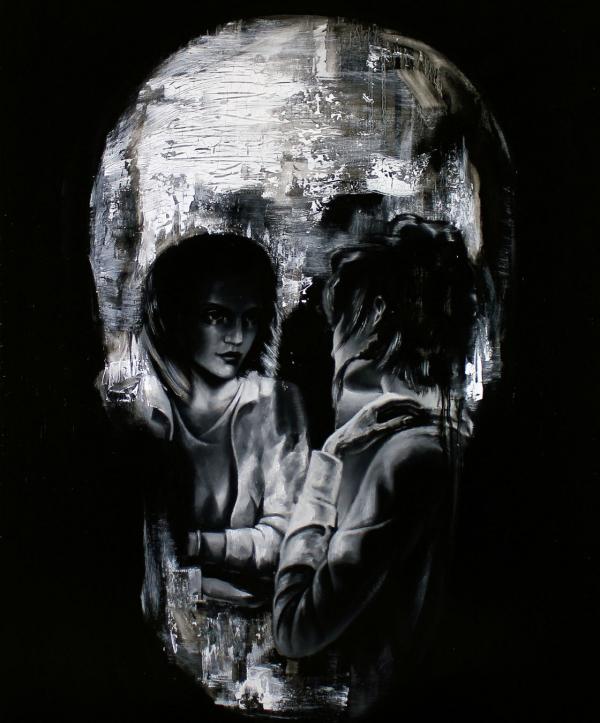 Skull Illusion Artwork by Tom French