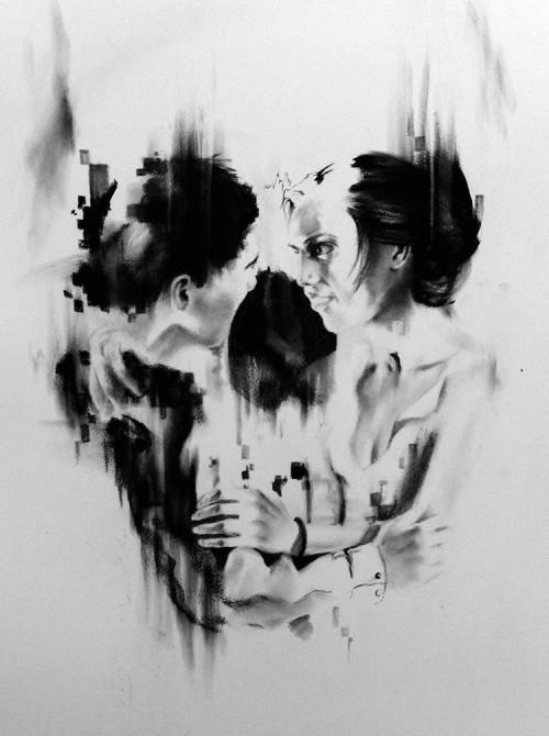 Skull Illusion Artwork by Tom French