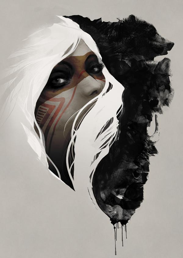 Figurative Illustrations by Jeff Langevin