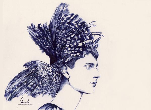 Portrait Illustrations by Kleinmeli