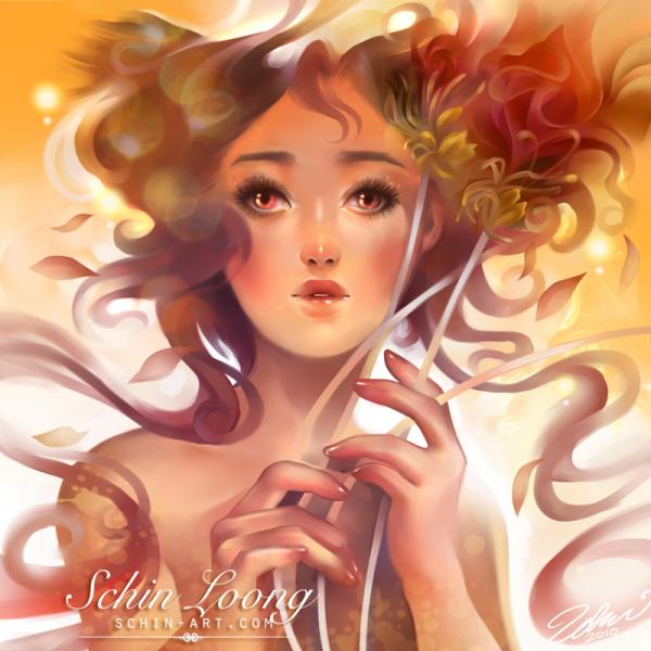 Fantasy Digital Portraits by Schin Loong