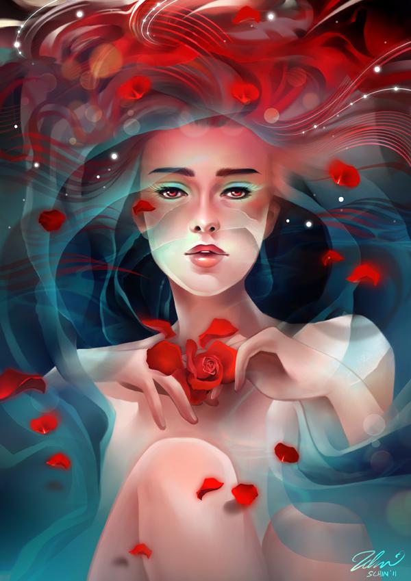 Fantasy Digital Portraits by Schin Loong