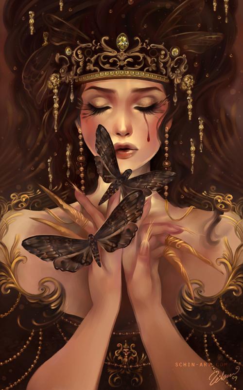 Fantasy Digital Portraits by Schin Loong