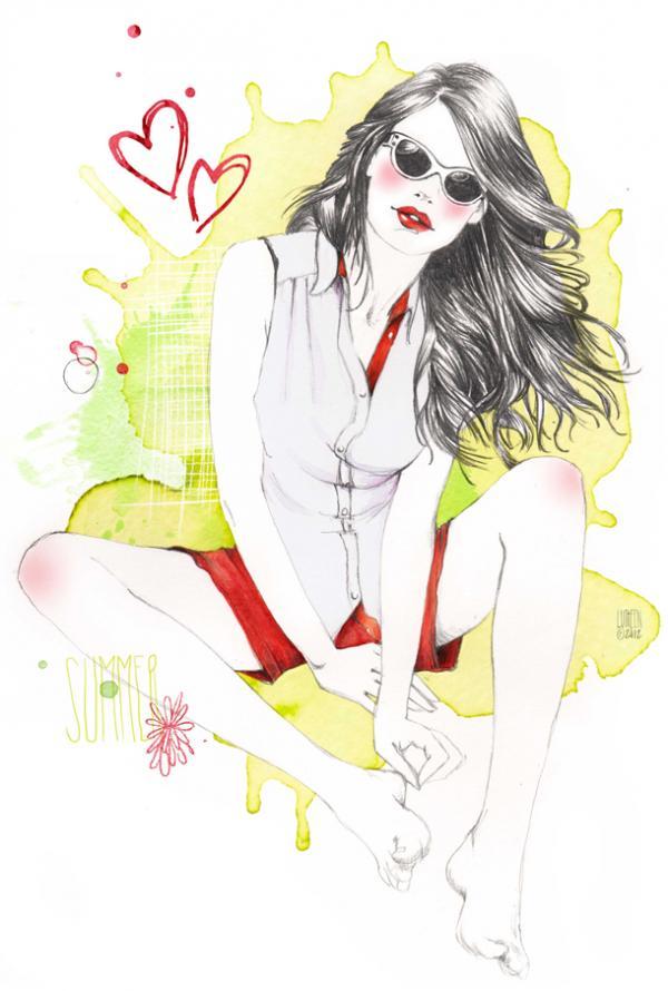 Fashion Illustrations by Lutheen