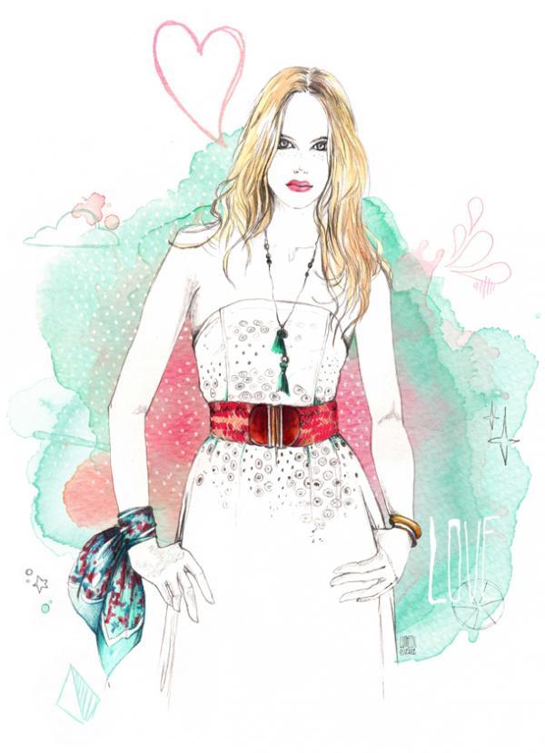 Fashion Illustrations by Lutheen