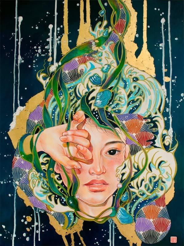 Mixed Media Illustrations by JUURI