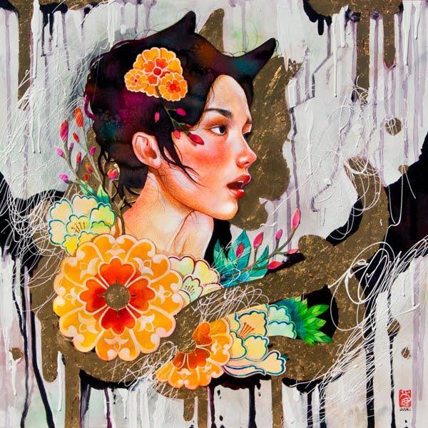 Mixed Media Illustrations by JUURI