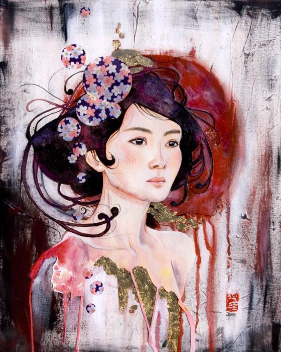 Mixed Media Illustrations by JUURI