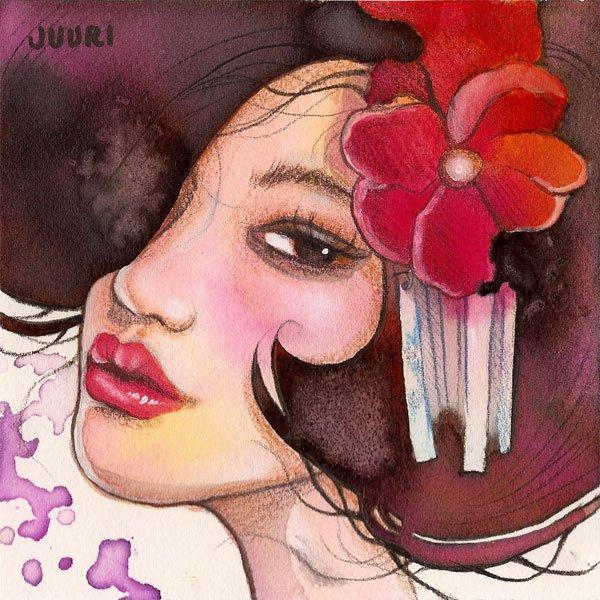 Mixed Media Illustrations by JUURI