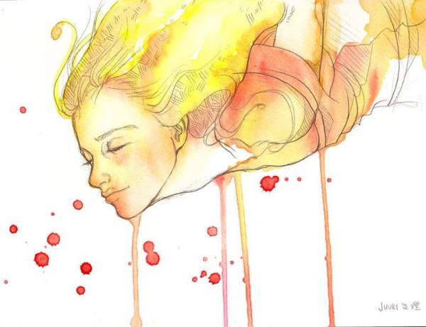 Mixed Media Illustrations by JUURI