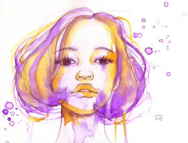 Mixed Media Illustrations by JUURI