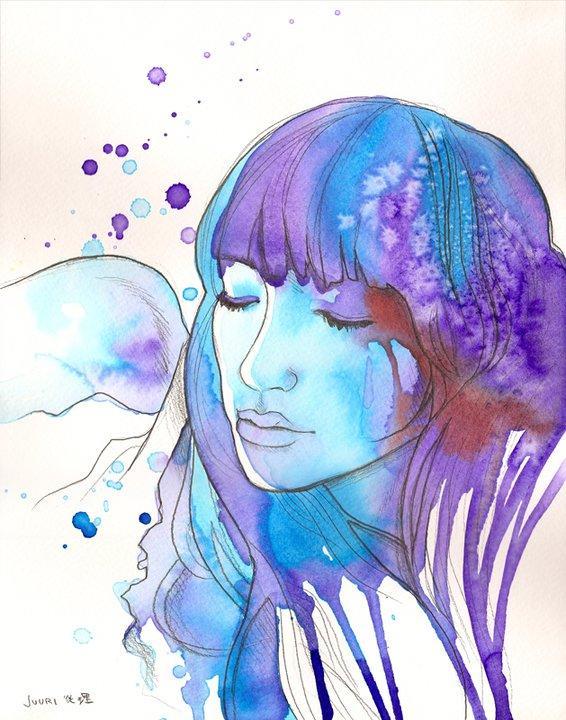 Mixed Media Illustrations by JUURI