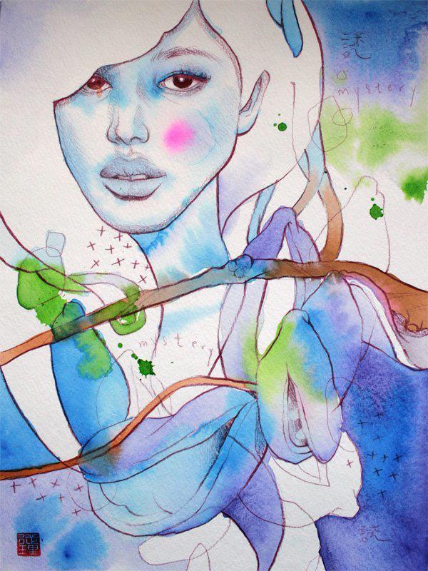 Mixed Media Illustrations by JUURI