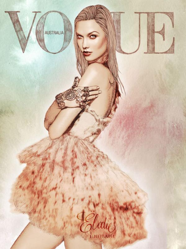 Fashion Illustrations by Ëlodie