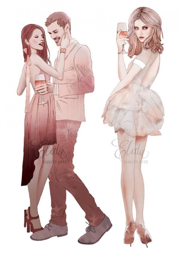 Fashion Illustrations by Ëlodie