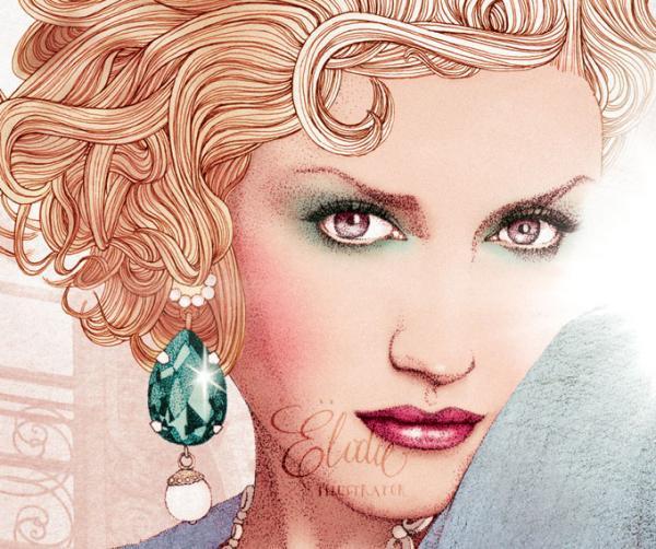 Fashion Illustrations by Ëlodie
