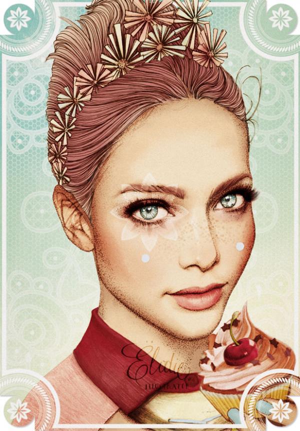 Fashion Illustrations by Ëlodie