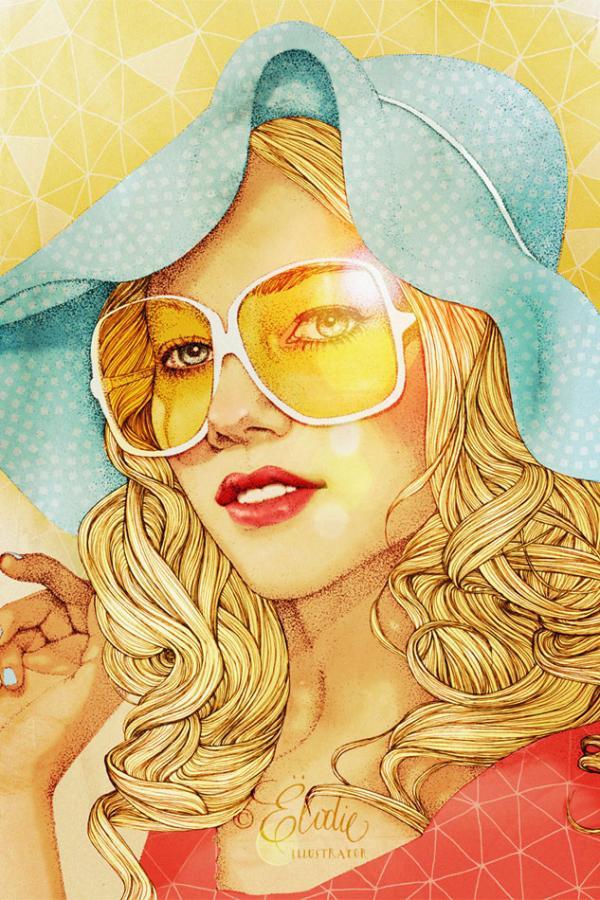 Fashion Illustrations by Ëlodie