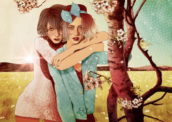 Fashion Illustrations by Ëlodie