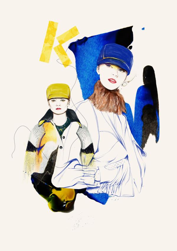 Fashion Illustrations by Spiros Halaris