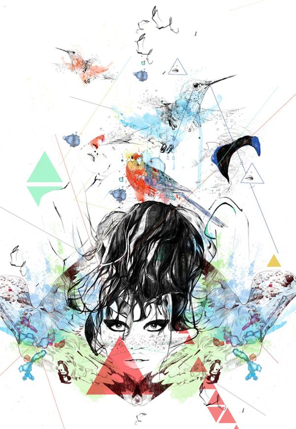 Fashion Illustrations by Spiros Halaris