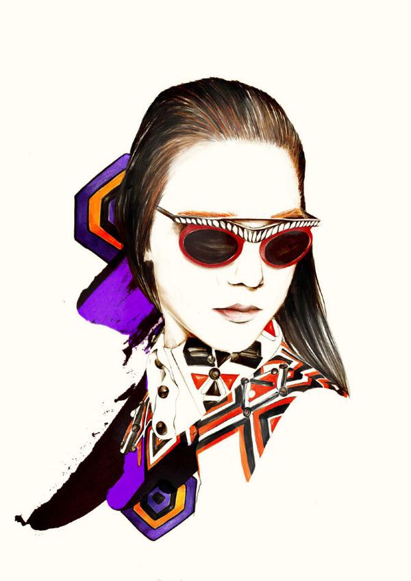 Fashion Illustrations by Spiros Halaris