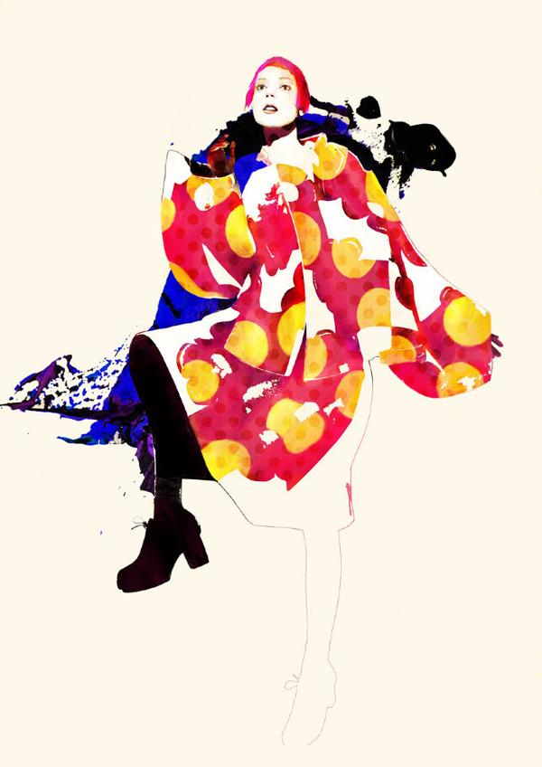 Fashion Illustrations by Spiros Halaris