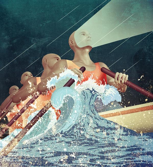 Mix Media Illustrations by Vesna Pesic