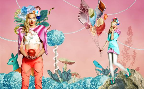 Mix Media Illustrations by Vesna Pesic