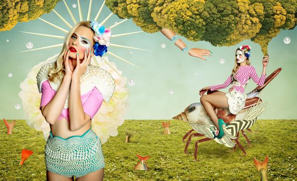 Mix Media Illustrations by Vesna Pesic