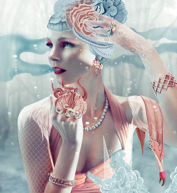 Mix Media Illustrations by Vesna Pesic