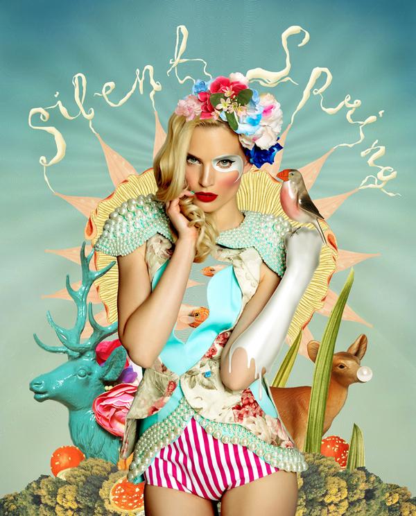 Mix Media Illustrations by Vesna Pesic