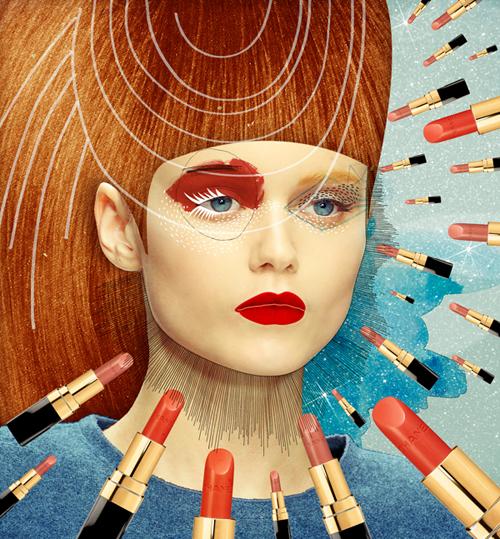 Mix Media Illustrations by Vesna Pesic