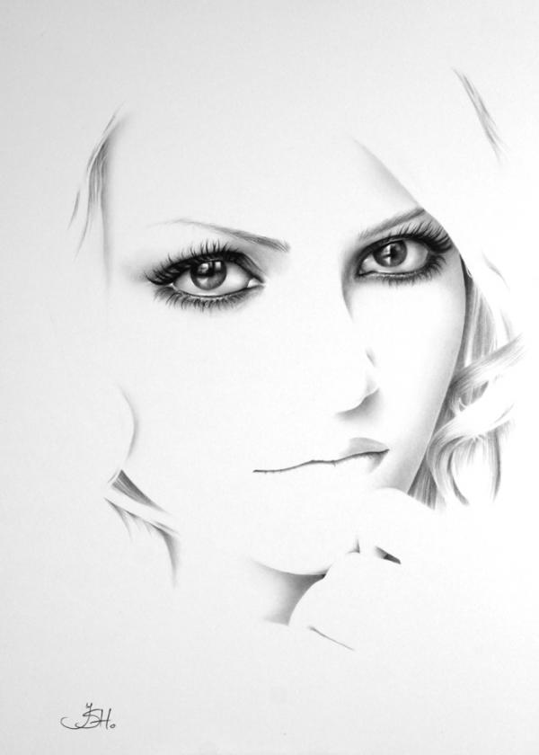 Realistic Pencil Drawings by Ileana Hunter
