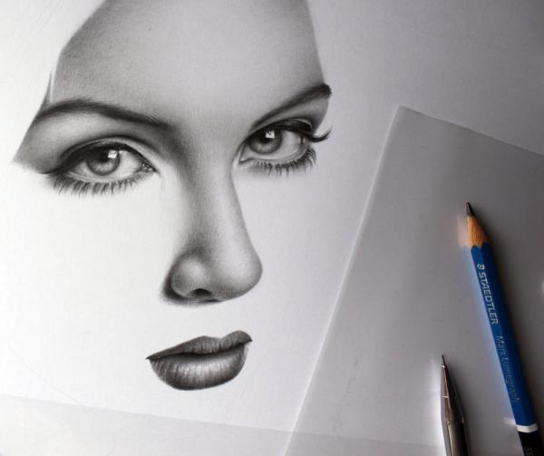 Realistic Pencil Drawings by Ileana Hunter