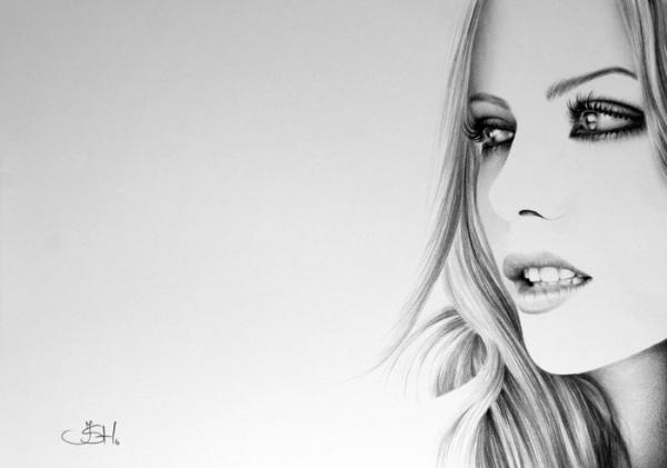 Realistic Pencil Drawings by Ileana Hunter