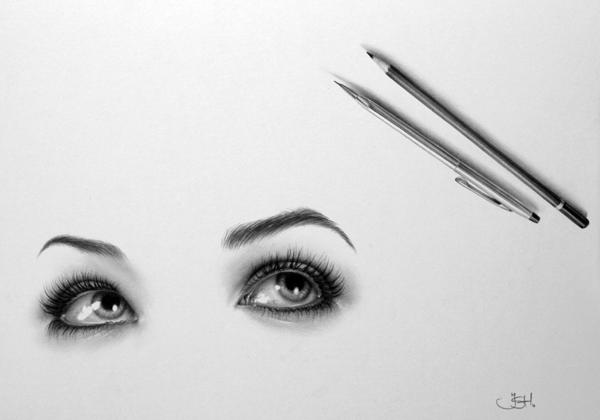 Realistic Pencil Drawings by Ileana Hunter