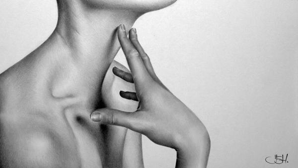 Realistic Pencil Drawings by Ileana Hunter