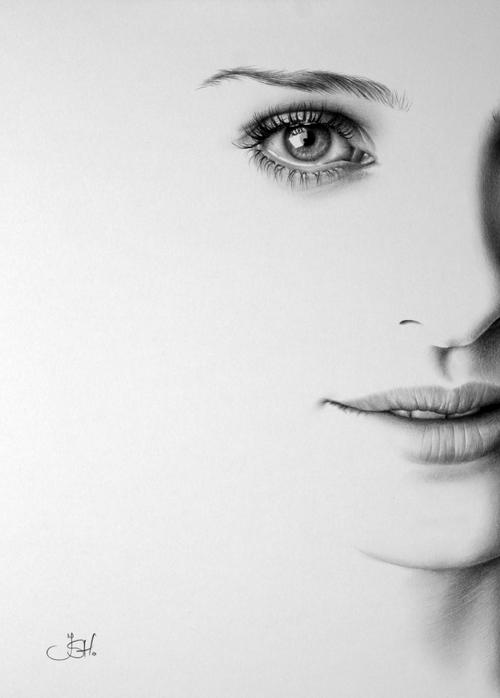 Realistic Pencil Drawings by Ileana Hunter
