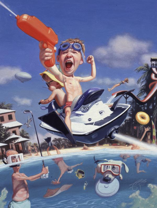 Humorous Illustrations by James Bennett