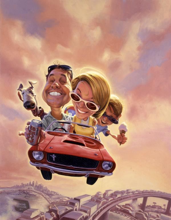 Humorous Illustrations by James Bennett