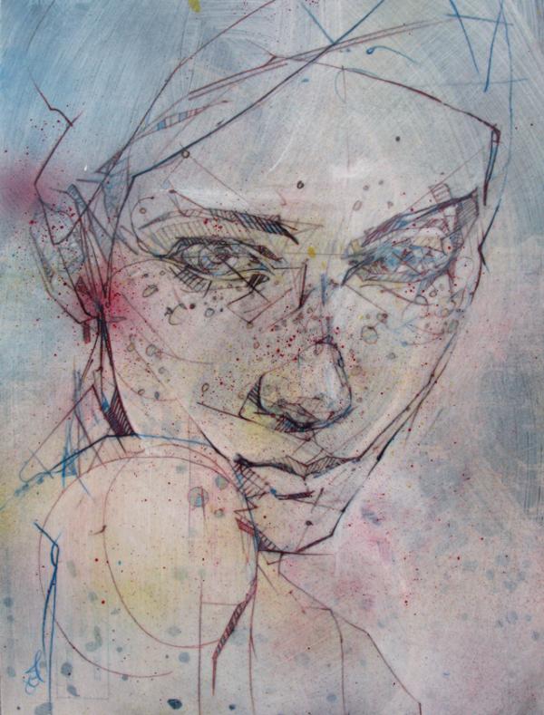 Dynamic Line Portraits by Jason Thielke
