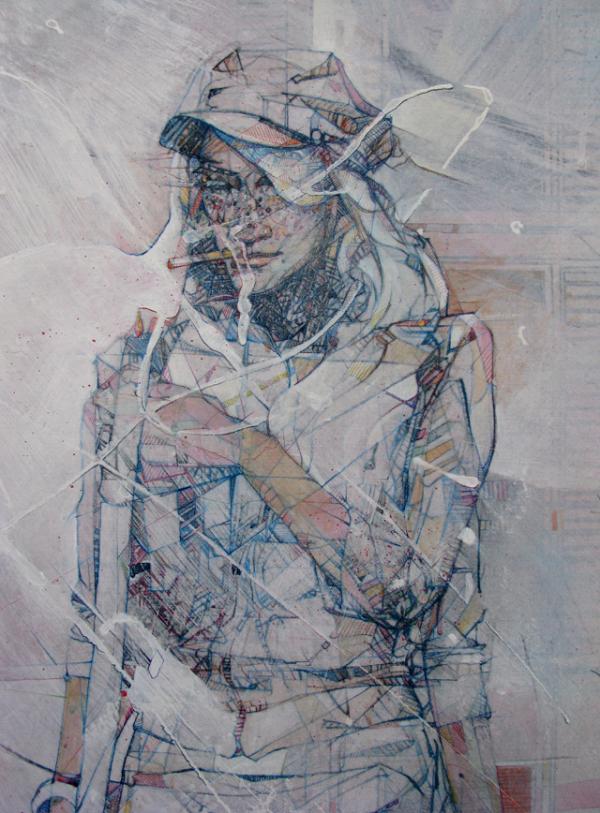 Dynamic Line Portraits by Jason Thielke