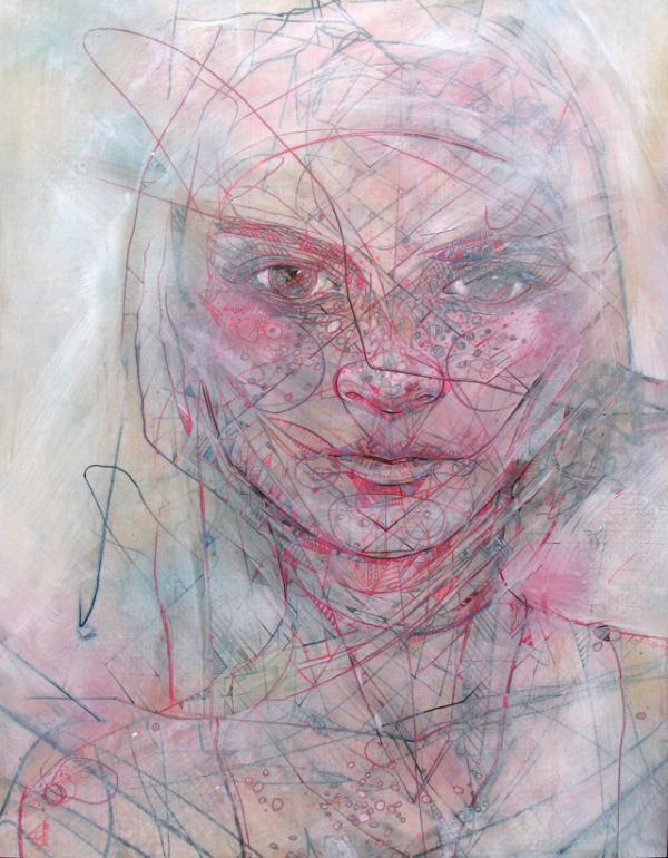 Dynamic Line Portraits by Jason Thielke